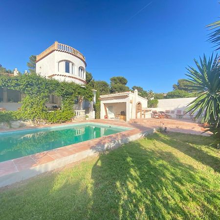 Beautiful Villa With Pool, Barbecue, And Garden Jávea Esterno foto
