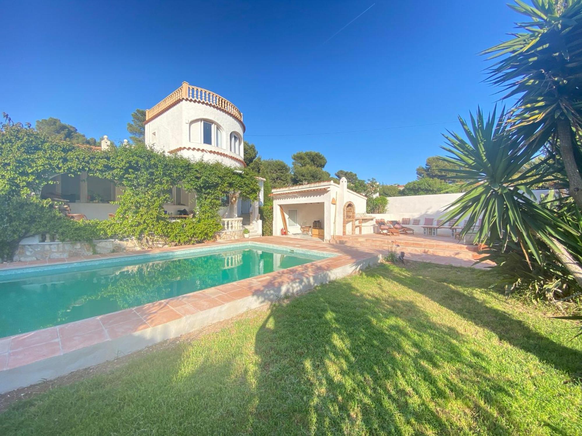 Beautiful Villa With Pool, Barbecue, And Garden Jávea Esterno foto