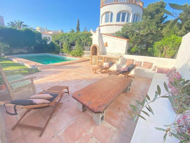 Beautiful Villa With Pool, Barbecue, And Garden Jávea Esterno foto